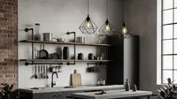 7 Inspirasi Dapur Minimalis Ala Industrial Minim Perabot Tren 2025, Stylish untuk Rumah Kecil