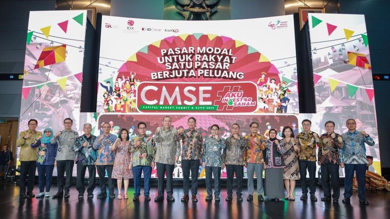 Jutaan Peluang Investasi: BEI Perluas Edukasi Pasar Modal Lewat CMSE 2025, Hampir 19 Juta Investor Terlibat!