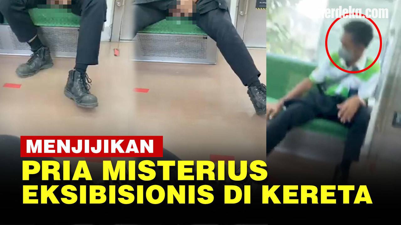 VIDEO: Terjadi Lagi, Viral Pria Eksibisionis di Kereta Lakukan Hal Menjijikan