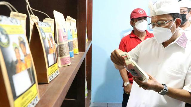 Gubernur Bali, Wayan Koster di Lokasi Pembuatan Garam Lokal Bali