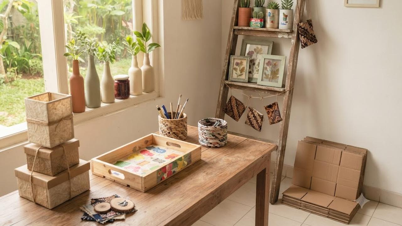 Proyek DIY Akhir Pekan dari Barang Bekas yang Bermanfaat untuk Rumah