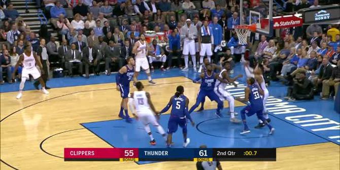 VIDEO: Game Recap NBA 2017-2018, Thunder 120 Vs Clippers 111
