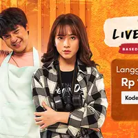 Vidio original series Live with My ketos dibintangi Adhisty Zara dan Arbani Yasiz. (Dok. Vidio)