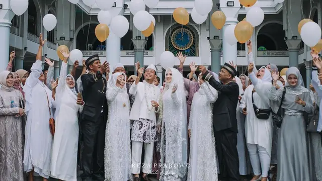 Resmi Jadi Suami Istri, Ini 6 Momen Pernikahan Evan Dimas dan Dewi Zahra