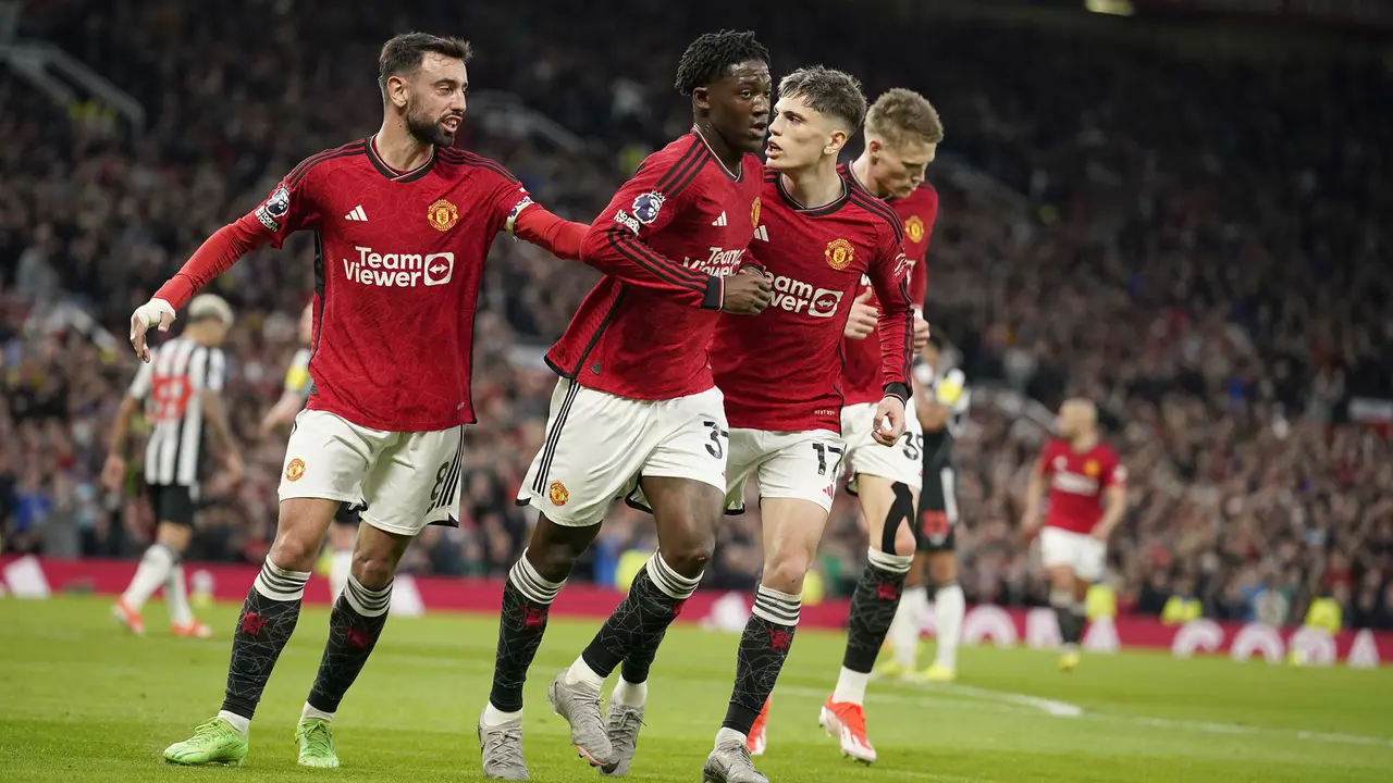 Foto: Akhiri Tiga Laga Tanpa Kemenangan, MU Sikat Newcastle di Laga Kandang Terakhir Liga Inggris Musim Ini