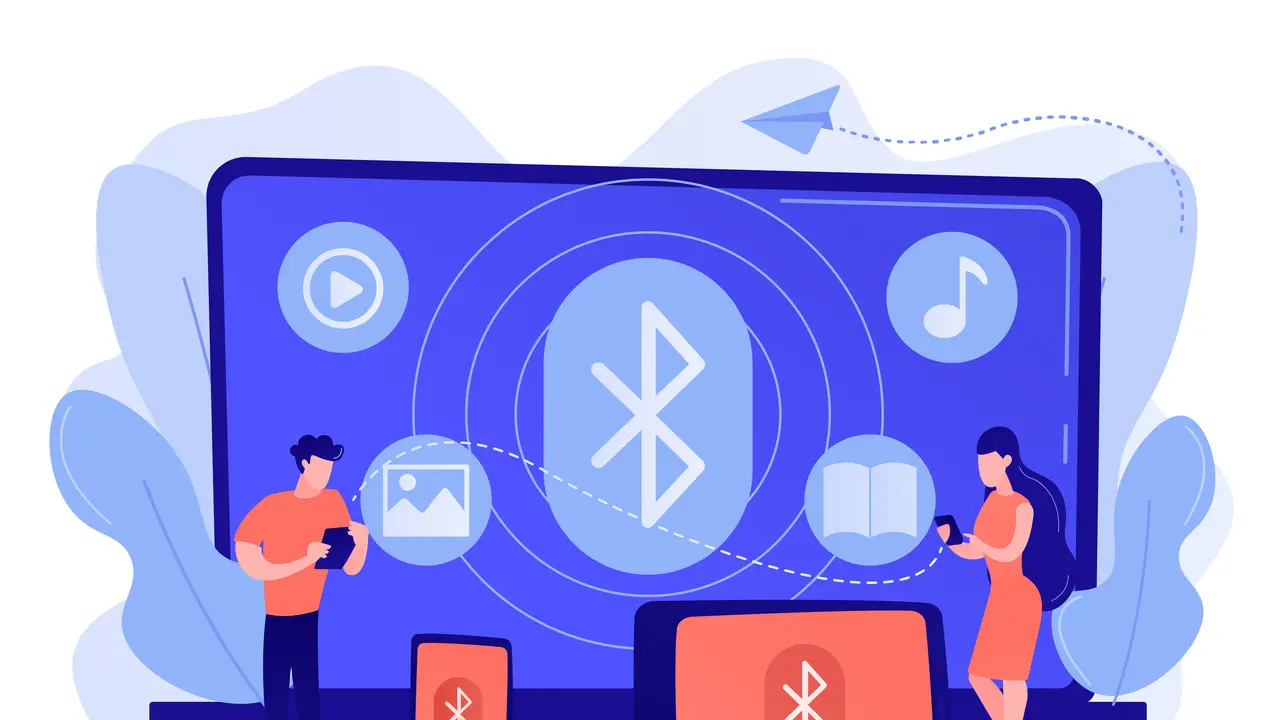 Ilustrasi bluetooth