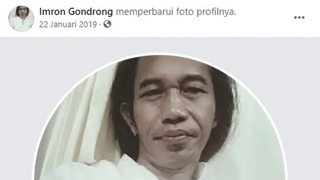viral potret pria mirip Jokowi