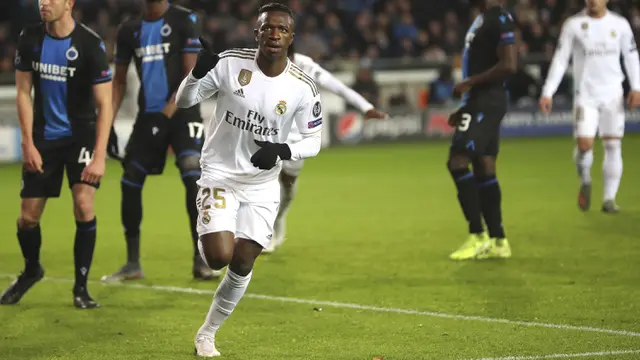 Real Madrid Menang 3-1 di Kandang Club Brugge
