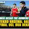 Arsenal menjalani latihan terakhir di Puskas Arena, Budapest, Jumat (29/5/2026), jelang final Liga Champions melawan PSG. Thierry Henry hadir memberi dukungan kepada Declan Rice dan Bukayo Saka saat Mikel Arteta memimpin persiapan tim.