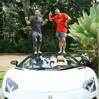 Raditya Dika dan Raffi Ahmad | foto:  instagram