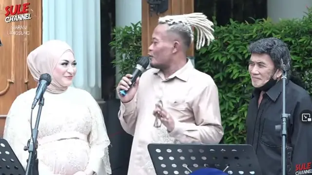 7 Momen Anniversary Pernikahan Sule dan Nathalie Holscher, Dihadiri Rhoma Irama