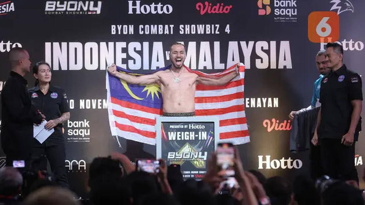 Foto: Panasnya Face Off di Byon Combat Showbiz Volume 4 Indonesia vs Malaysia