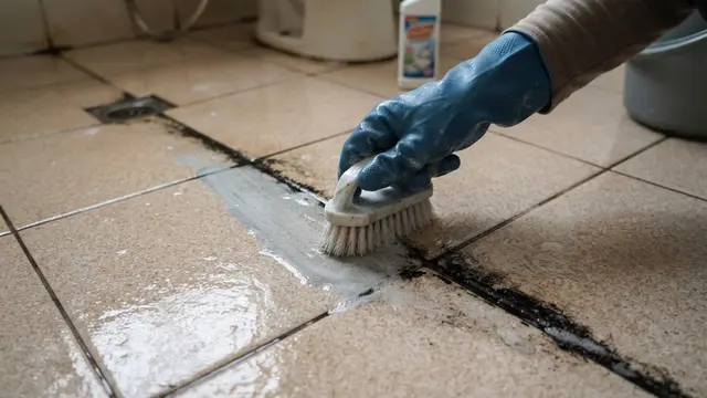 Cara Membersihkan Sela Keramik yang Menghitam karena Jamur Parah