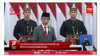 Presiden Joko Widodo saat menyampaikan Nota Keuangan pada Pidato Kenegaraan di Gedung DPR MPR, Jakarta. Dok Youtube