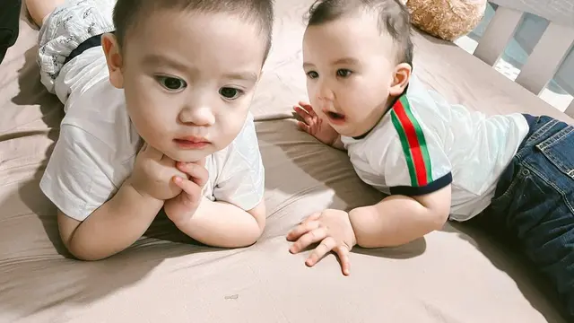 Playdate Athar anak Citra Kirana dan Ukkasya putra Zaskia Sungkar
