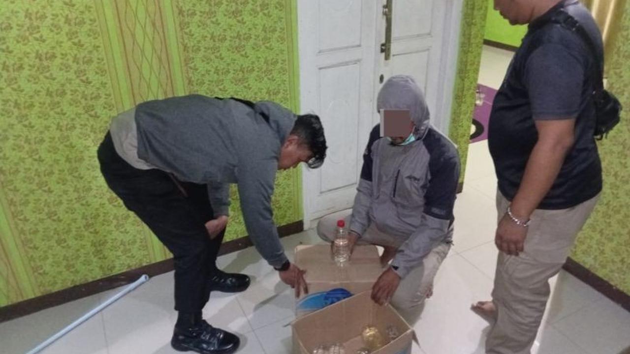 Polisi Gagalkan Penggagalan Penjualan Miras Tradisional di Garut Jelang Ramadan