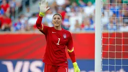 Hope Solo sudah memperkuat tim putri AS dalam 175 pertandingan. (AFP)