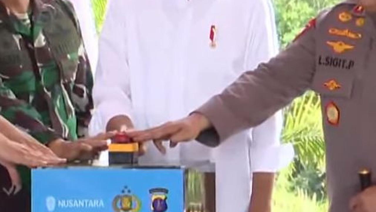 Momen Jokowi Tidur di IKN, Panglima & Kapolri 'Nyamar' Jadi Warga Biasa