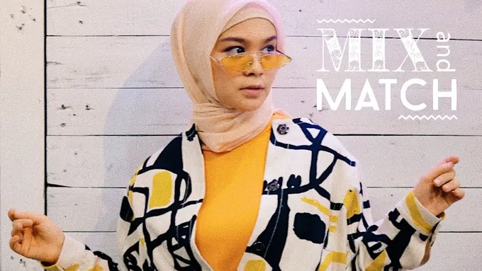 [Bintang] Mix and Match: Tampil Colorful di Bulan Penuh Berkah dengan Gaya Tantri Namirah yang Cheerful Ini