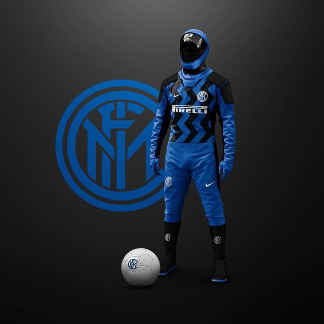Jersey Inter Milan saat Pandemi