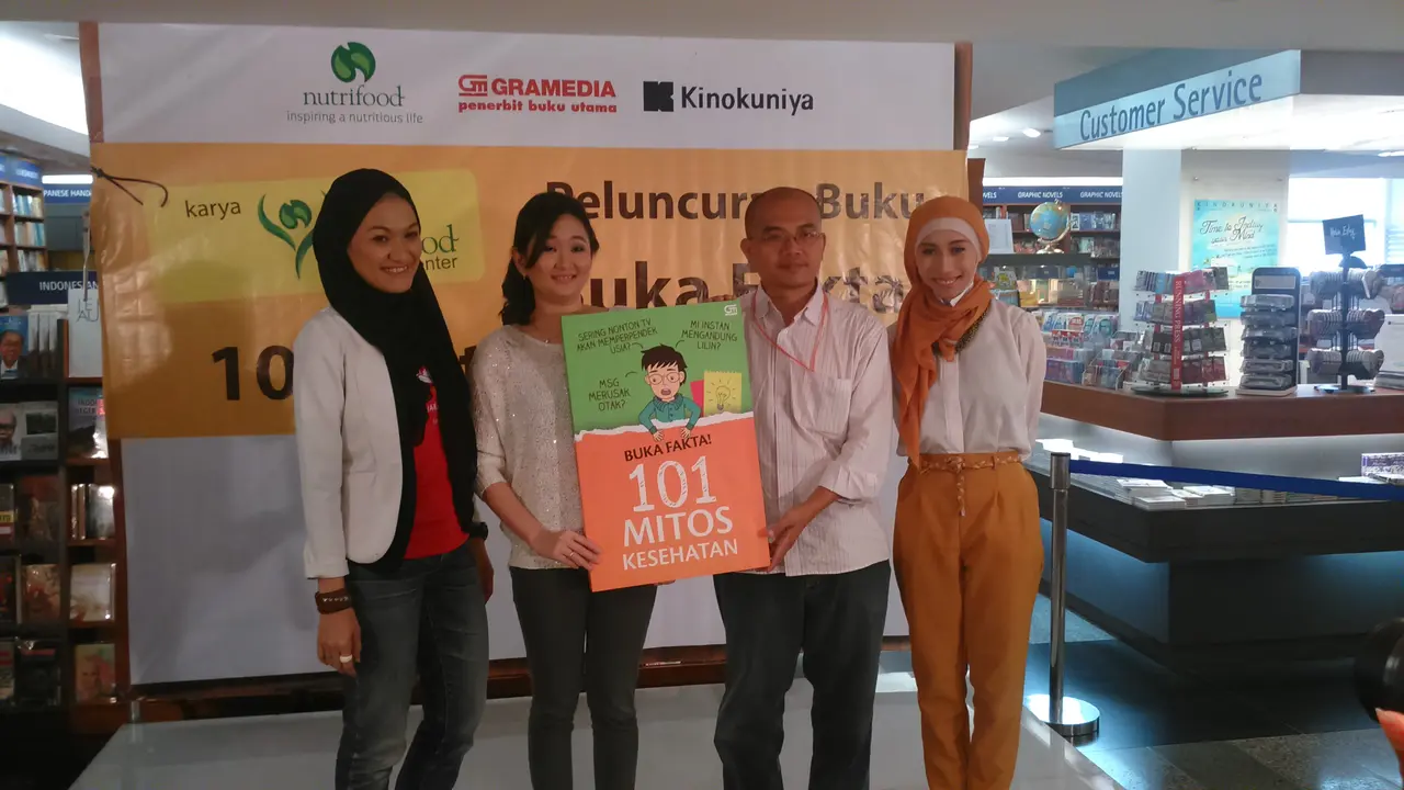 101 Mitos dan Fakta Kesehatan dalam Satu Buku