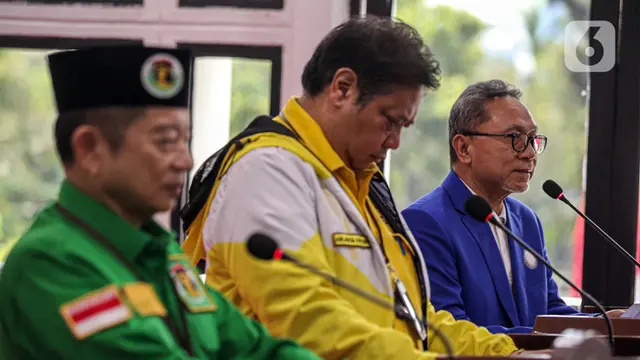 3 Ketua Umum Partai Koalisi Indonesia Bersatu Sampaikan Keterangan Pers Bersama