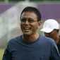 Bupati Ciamis, Herdiat Sunarya, prihatin dengan prestasi PSGC di pentas Liga 2 2019. (Bola.com/Gatot Susetyo)