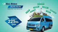Penyedia jasa transportasi Blue Bird bekerja sama dengan Kementerian Pariwisata demi sukseskan Visit Wonderful Indonesia. (Dok. PT Blue Bird Tbk)