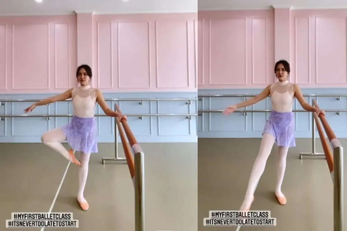 6 Momen Shandy Aulia Belajar Balet, Gayanya Bak Seorang Balerina