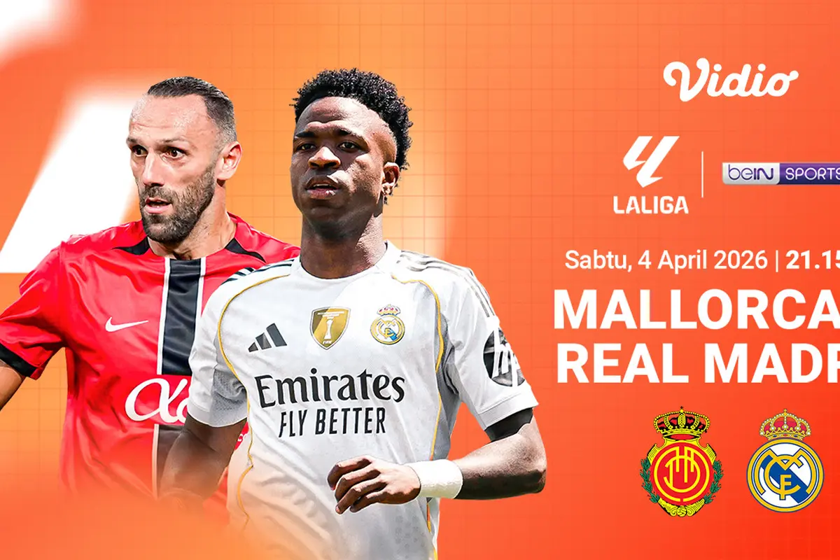 Mallorca vs Real Madrid menjadi pertandingan seru La Liga pekan ini eksklusif cuma di Vidio