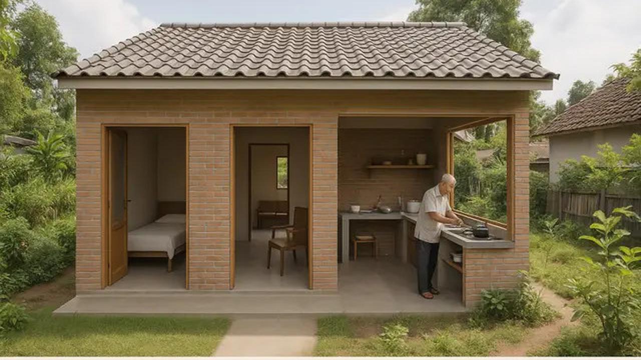 7 Gambar Rumah Sederhana 6x9 untuk Lansia di Kampung, Nyaman dan Aman
