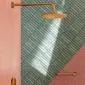 Ubin dinding yang telah diaplikasikan di dinding kamar mandi. (dok. Instagram @nature_squared / https://www.instagram.com/p/CPiQ4wehoNA/?utm_medium=copy_link / Dinda Rizky)