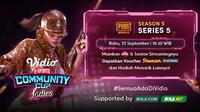 Jadwal dan Live Streaming Vidio Community Cup Ladies Season 5 PUBGM Series 5 di Vidio, Rabu 22 September 2021. (Sumber : dok. vidio.com)