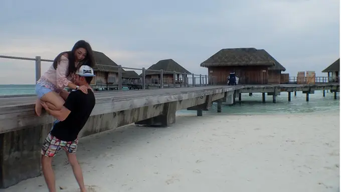 Stefan William dan Celine Evagelista