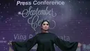 Penyanyi solo wanita Vina Panduwinata tengah mempersiapkan kembali mini konser. Konser September Ceria siap dihelat pada 8 September di Balai Sarbini, Jakarta Pusat. (Deki Prayoga/Bintang.com)