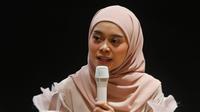 Lesti Kejora Saat Launching single Sekali Seumur Hidup.