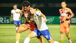 Aksi pemain Persipal Palu asal Jepang, Kenzo Nambu di Pegadaian Championship 2025/2026. (Dok. Persipal)