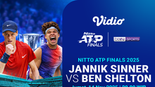 Nitto ATP Finals 2025 eksklusif di Vidio. (dok. vidio.com)