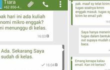 SMS kurang ajar mahasiswa ke dosen bikin kita senyum-senyum