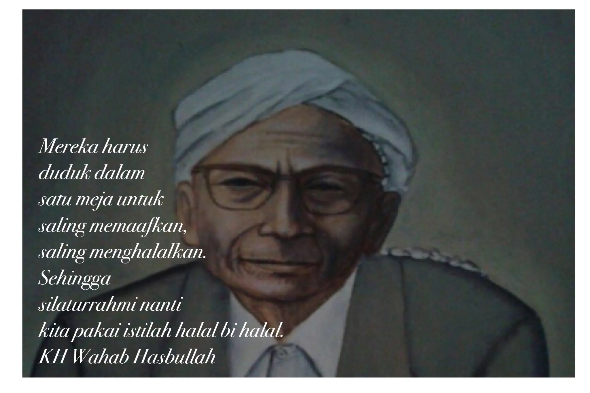 Kyai Wahab | Sumber Foto: indiraabidin.com