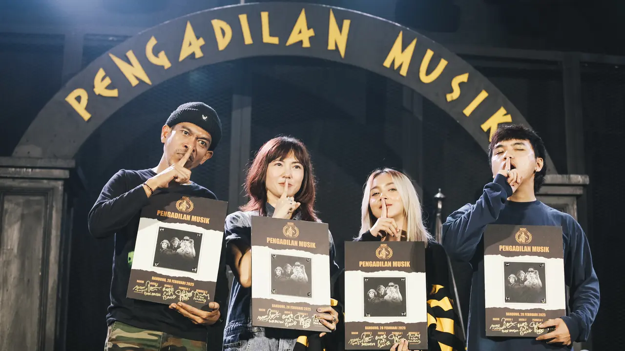 Givani Gumilang, Poppy Sovia, Ivan Fanny, dan Iksan Skuter.
