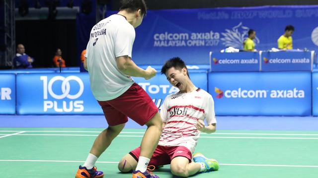 Kevin Sanjaya Sukamuljo/Marcus Fernaldi Gideon, Malaysia Terbuka Super Series Premier 2017
