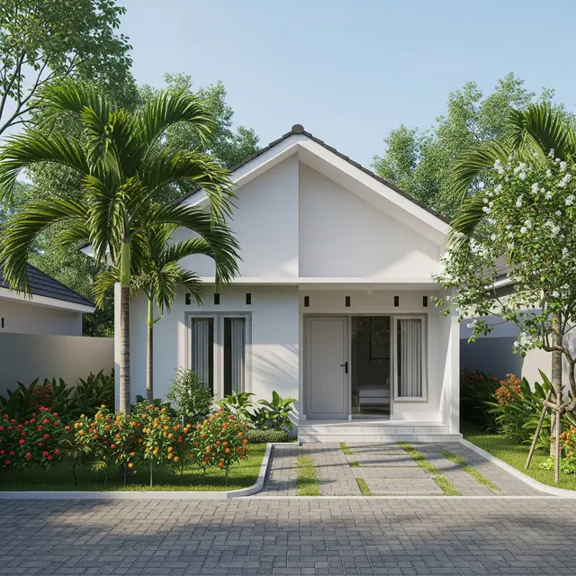 9 Model Rumah Sederhana Satu Lantai, Desain Efisien dan Hemat Biaya