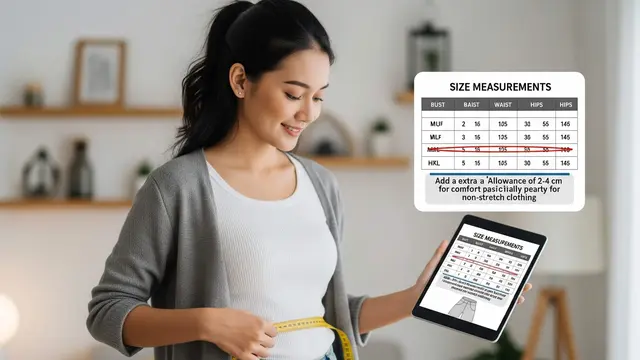 Tips Beli Baju Online Biar Tidak Salah Ukuran