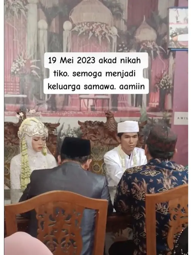Tiko Anak Ibu Eny yang Pernah Viral Menikah, Ini 6 Potret Bahagianya