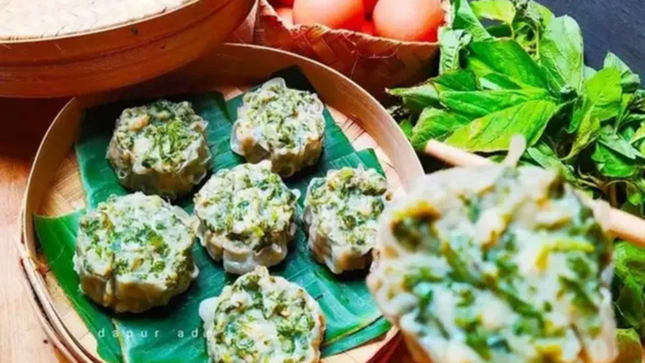 4. Resep Dimsum Ayam & Sayuran Bayam<br>