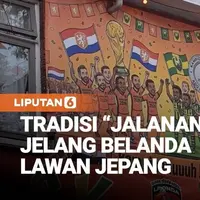 Jelang Lawan Jepang, Belanda Berubah Jadi Lautan Oranye!