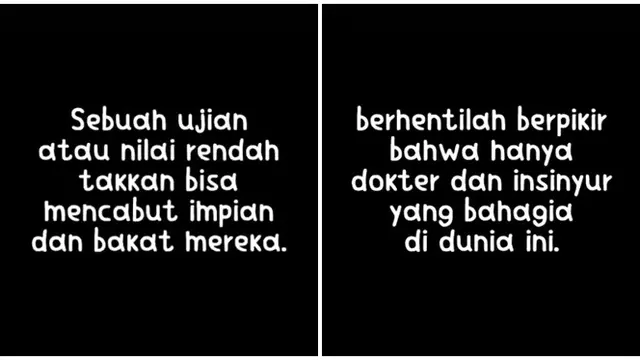 Status Wali Kelas Tentang Nilai Ujian Anak Ini Menyentuh Banget
