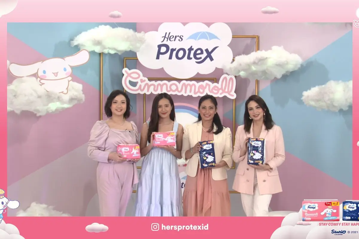 Mengusung Campaign #AntiBaper, Hers Protex Cinnamoroll Ajak Perempuan Indonesia untuk Stay Comfy, Stay Happy!