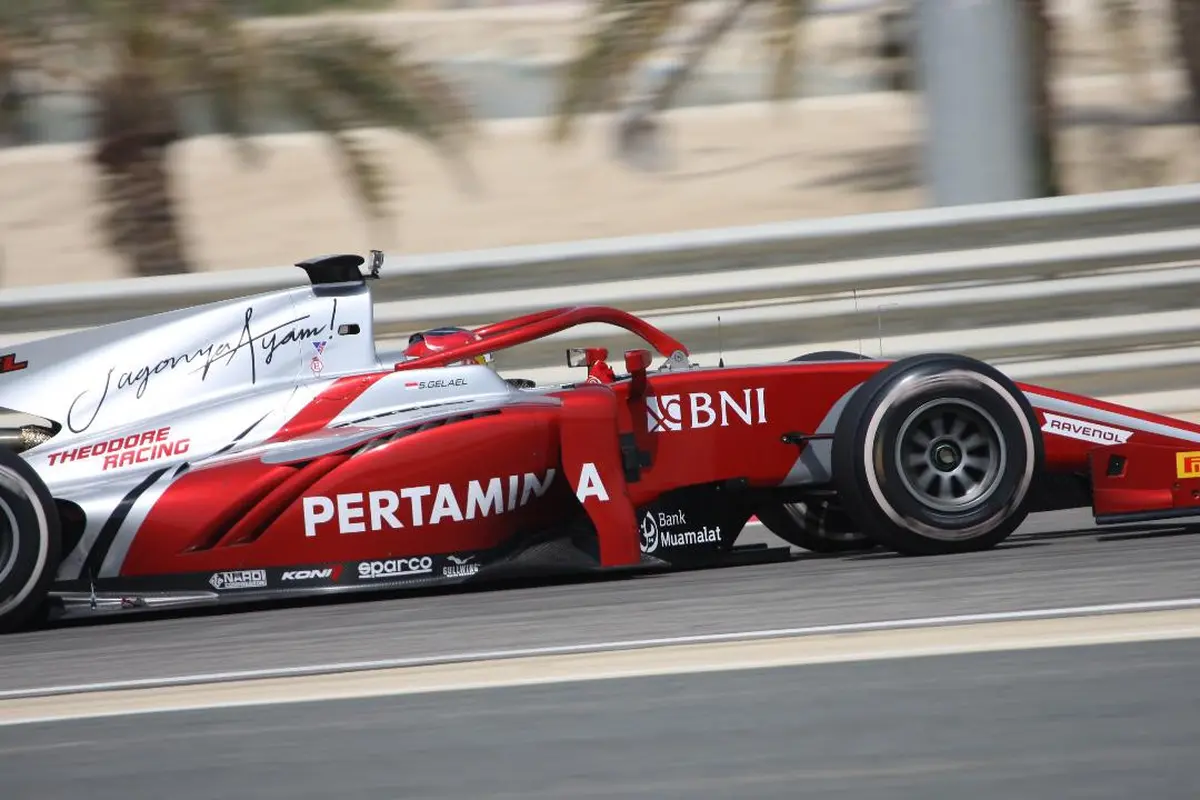 Sean Gelael, F2 GP Baku